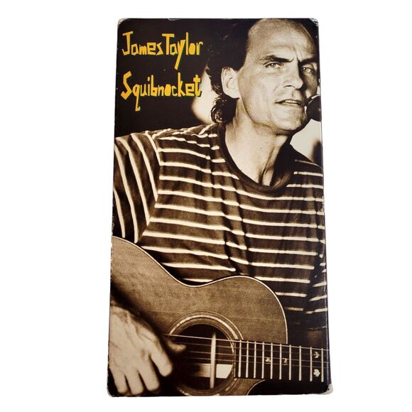 James Taylor Squibnocket VHS Video Tape Concert Columbia Music 1993 - Picture 1 of 5